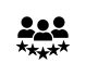 experience-qualification-team-black-icon-satisfaction-user-customer-service-review-silhouette-pictogram-good-quality-happy-client-high-quality-icon-isolated-illustration-vector